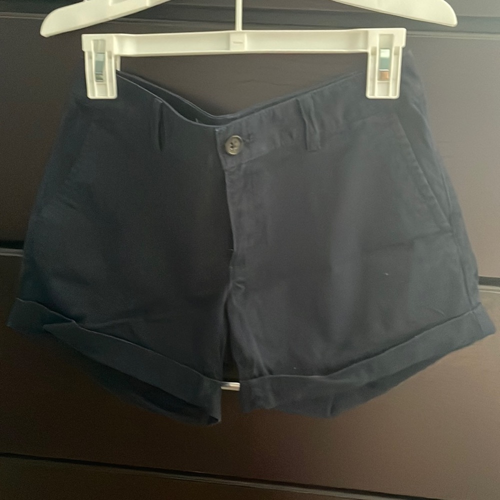 Banana Republic City Chino Navy Blue Shorts